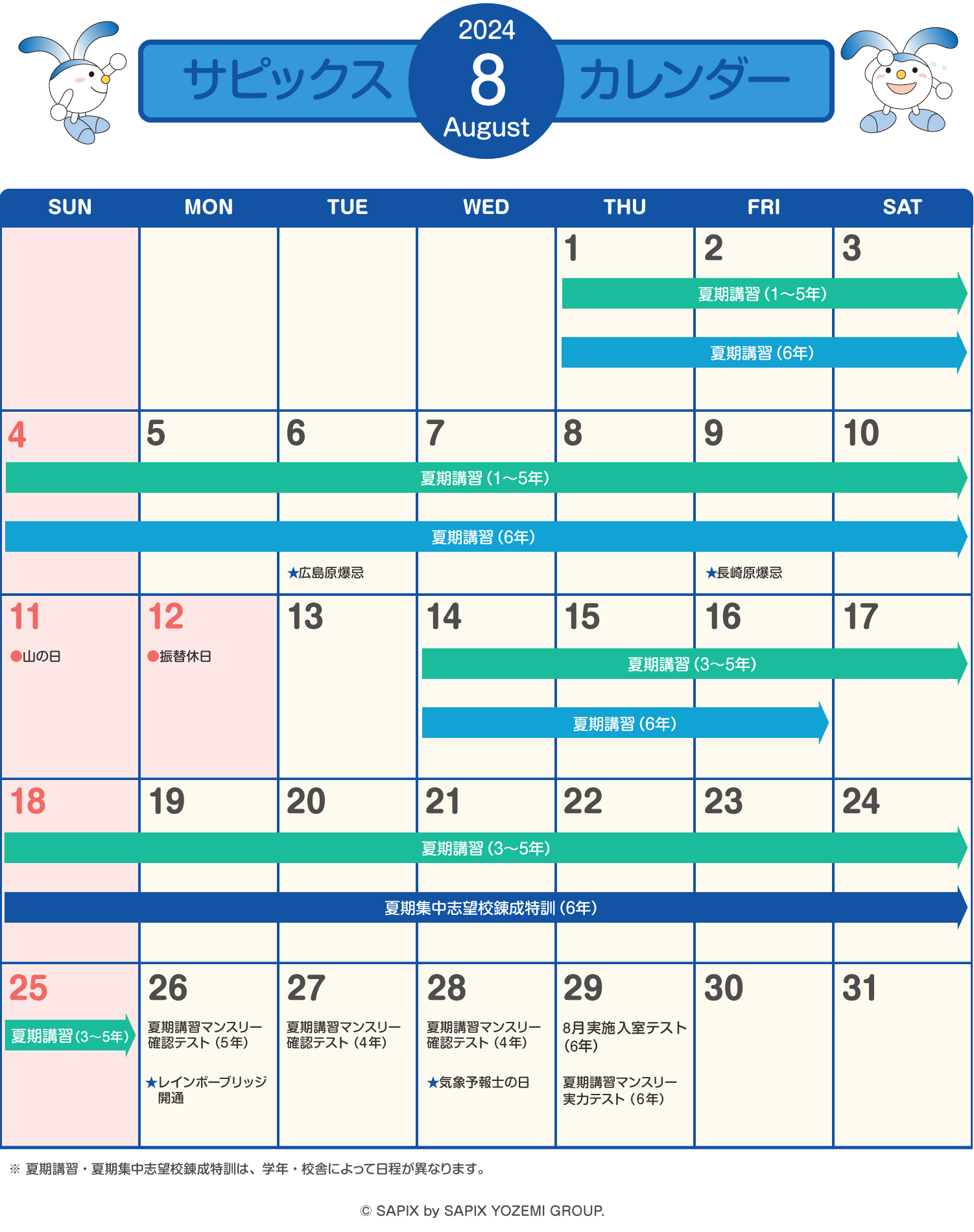 2023年 サピックス 4年生 7月度入室組分けテスト 小4 SAPIX 最新版