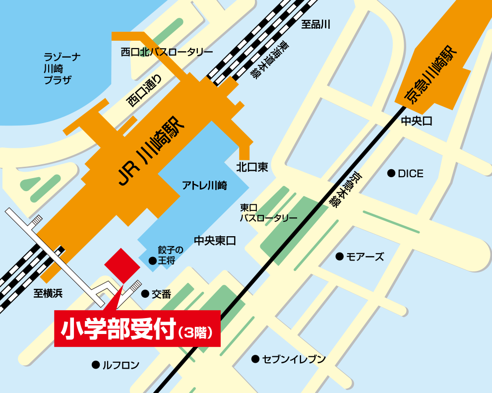 晴海校地図